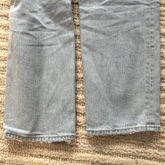 Abercrombie The Dad High Rise Curve Love Criss-Cross Jean - Picture 8 of 8